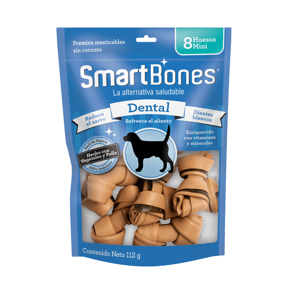 SmartBones Dental mini -  8 huesos (112gr)1