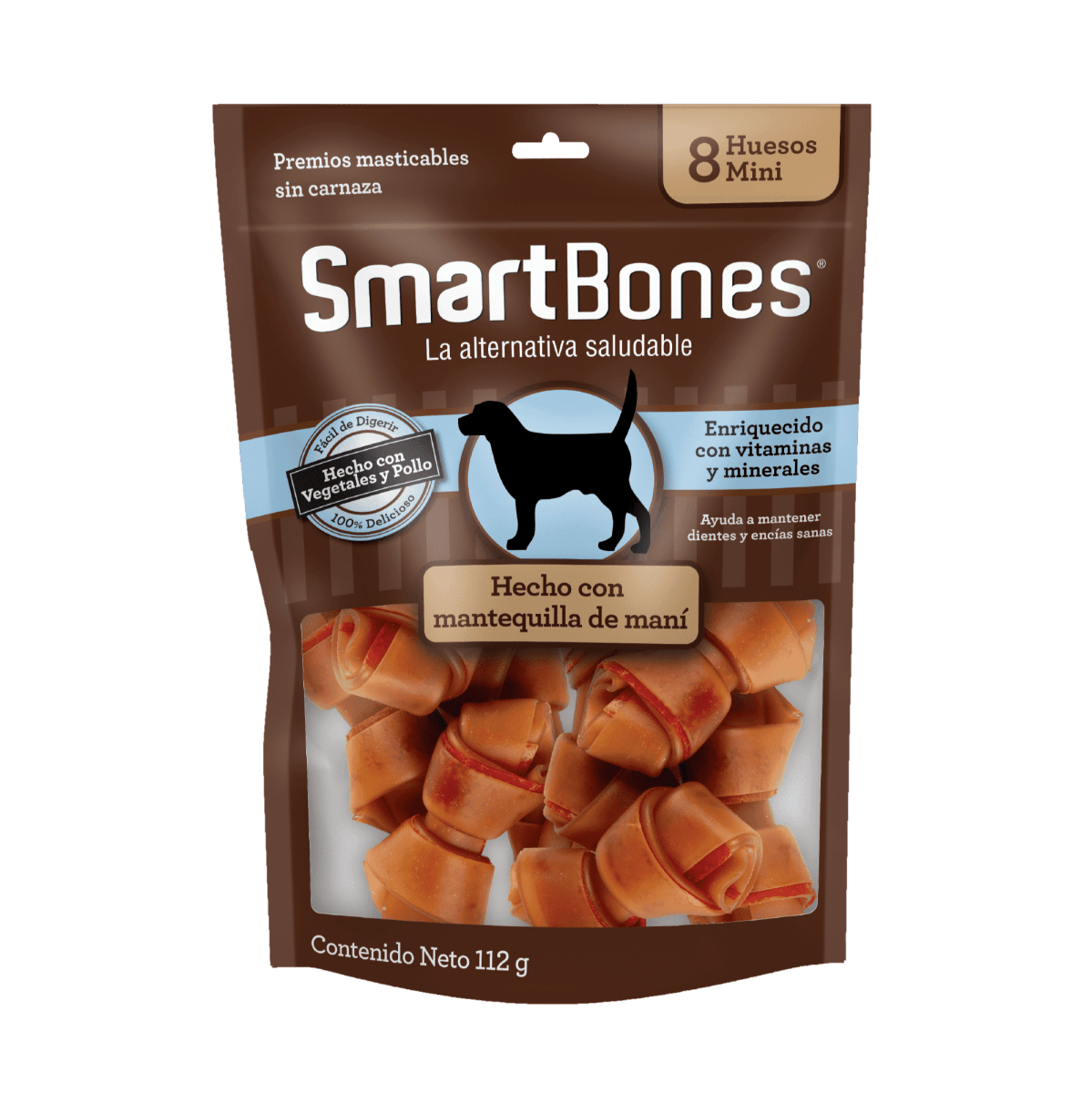 SmartBones Hueso Mini de Mantequilla de Maní1