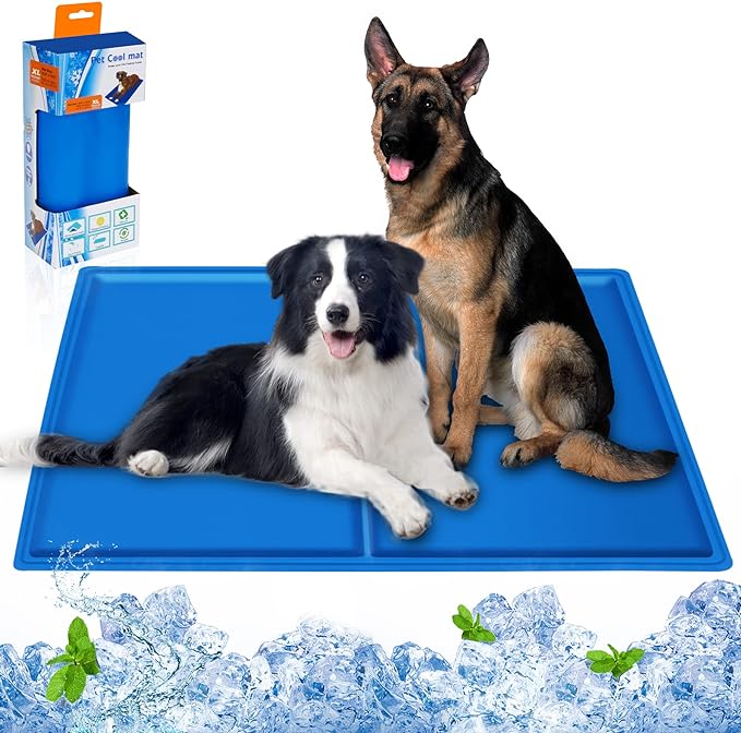 Pet Cool MAT - Alfombrilla Refrescante para Perro y Gato Talla XXL (120cm x 80cm)1