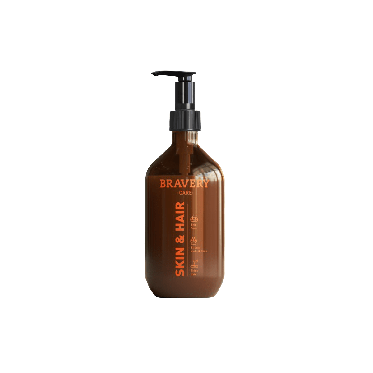 Bravery Care Oil Skin & Hair 500 Ml - Suplemento Para Piel Y Pelaje2