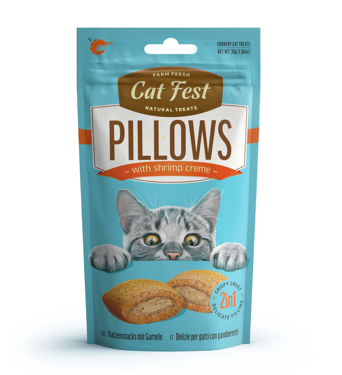 Cat Fest Pillows with Shrimp Creme - 30gr1