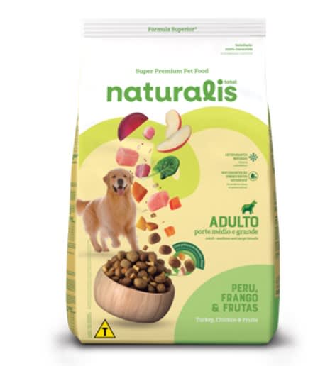 Naturalis Adulto Pollo, Pavo y Frutas - Raza Media y Grande 12kg1
