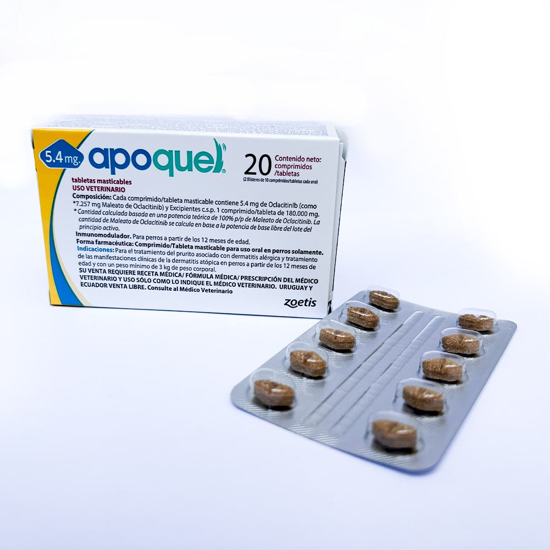 Apoquel masticable 5.4 mg x 1 tableta1