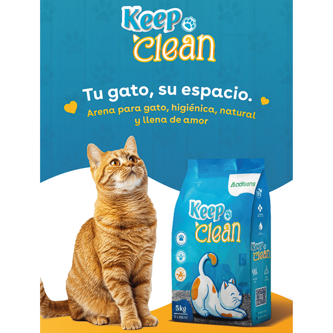 Arena Keep Clean de Bentonita 5kg2