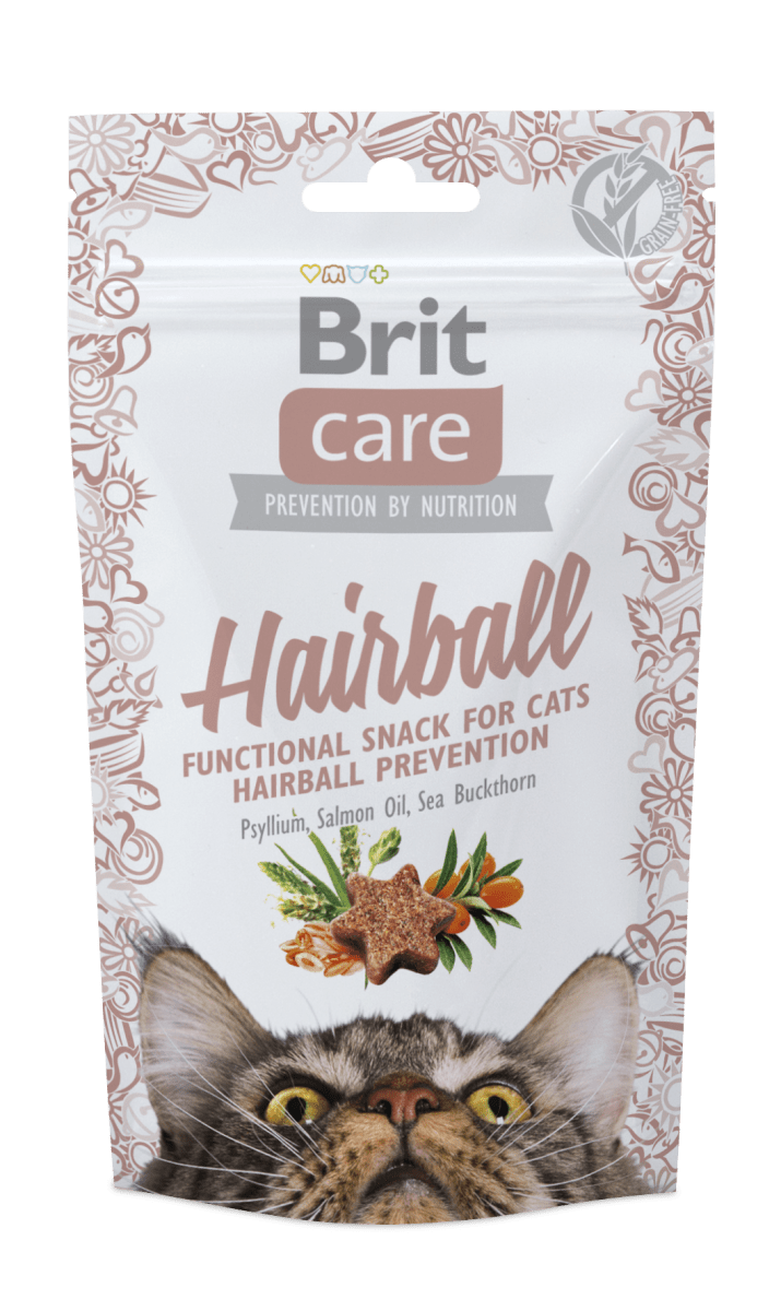 Brit Care Cat Snack Hairball - 50gr1