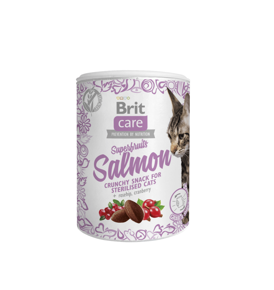 Brit Care Cat Snack Superfruits Salmón 100gr1
