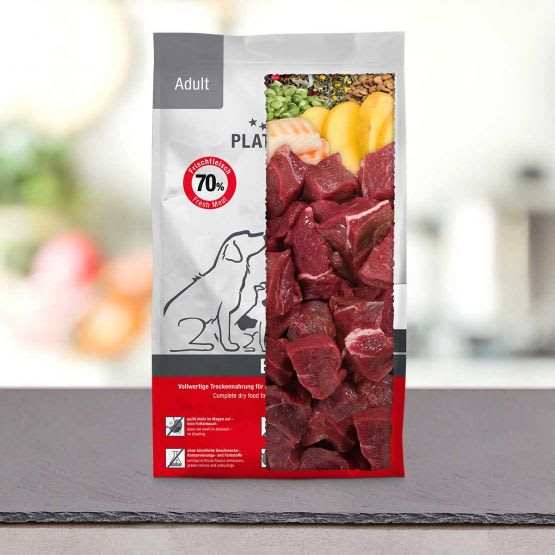 Platinum Dog Adult Beef 5kg2