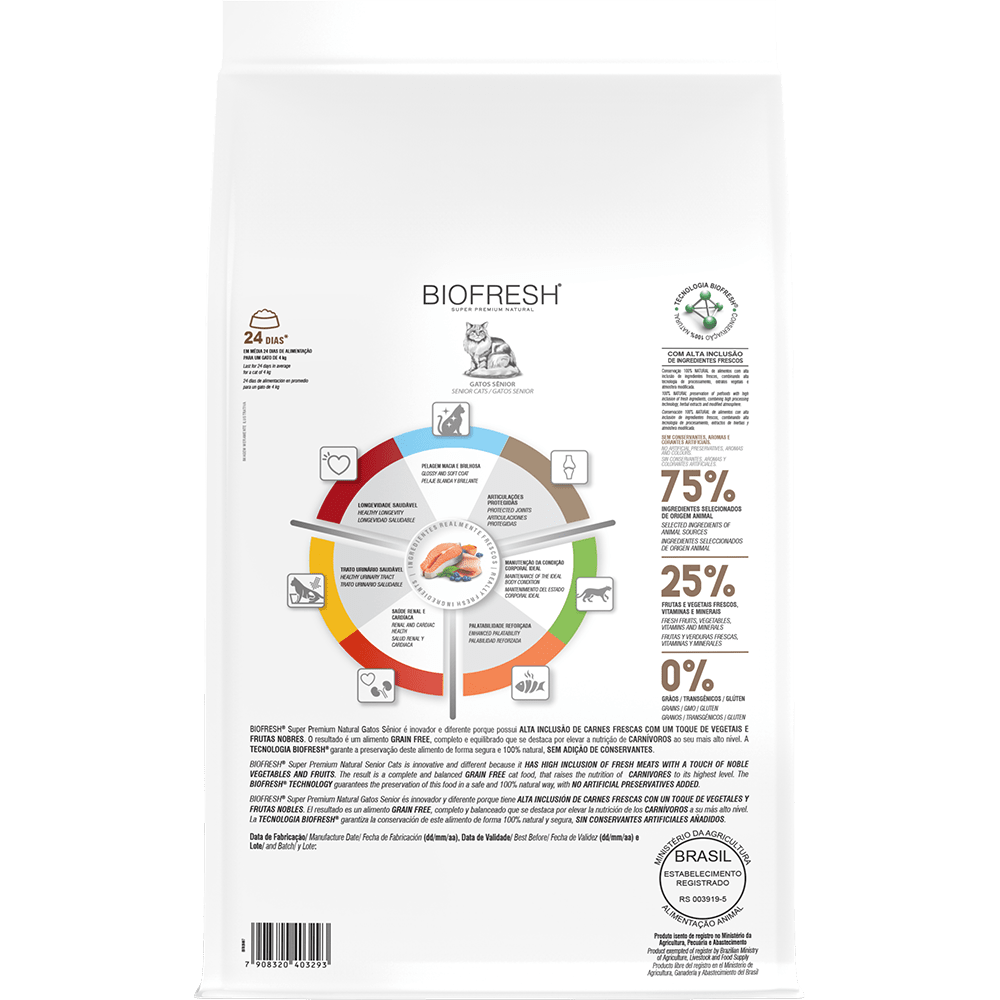 Biofresh Gato Senior Pescado Blanco 1.5kg - Promo Nuevo3
