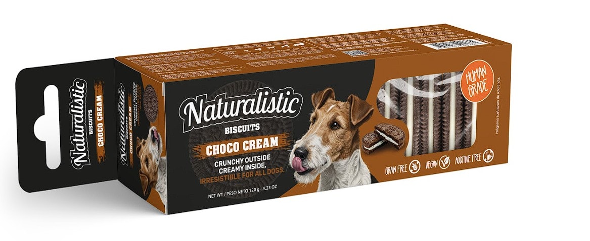 Naturalistic Biscuits Choco Cream - 120gr1