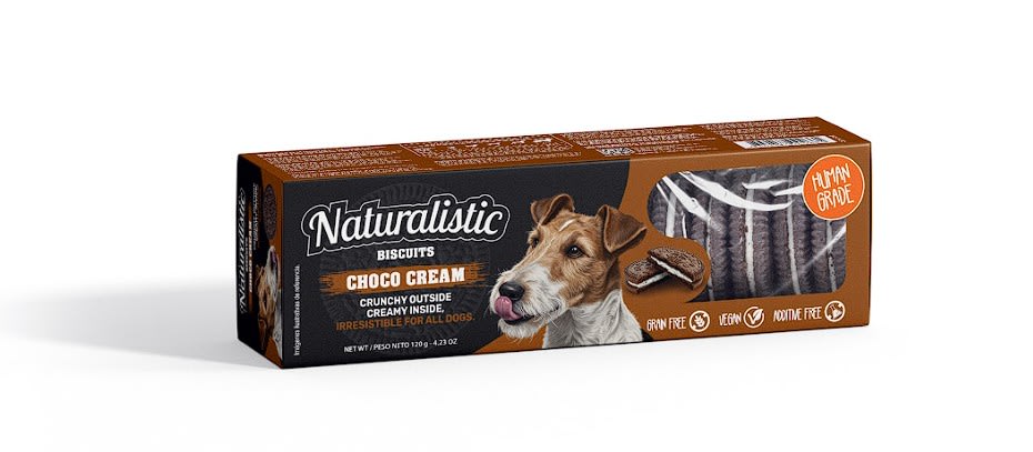 Naturalistic Biscuits Choco Cream - 120gr2