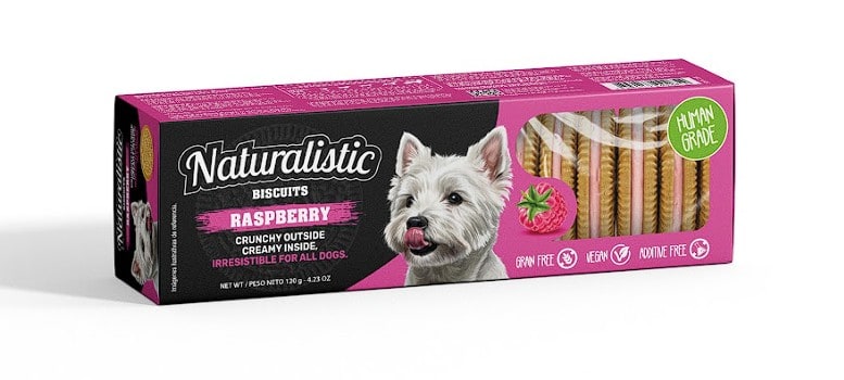 Naturalistic Biscuits Raspberry - 120gr2