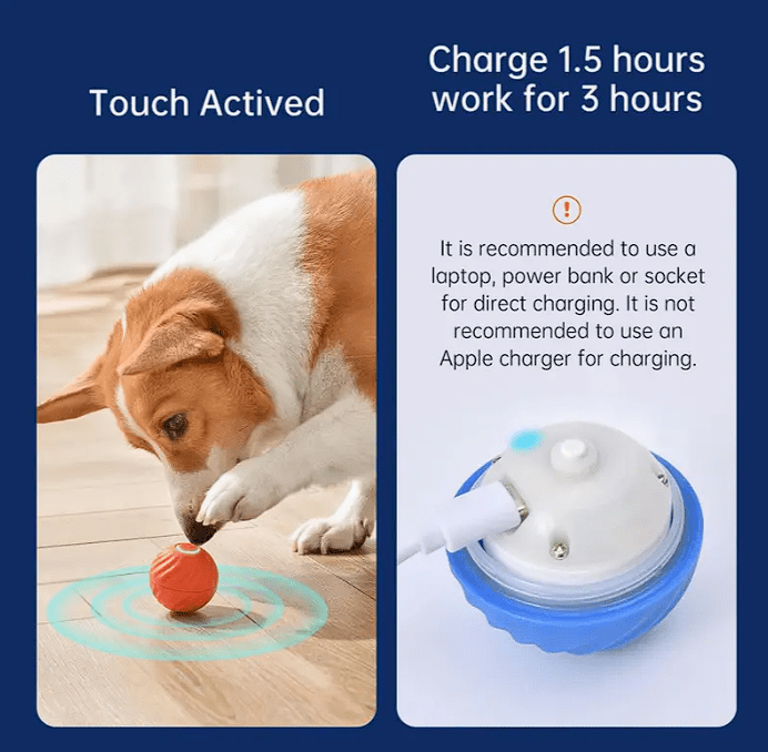 Juguete - Pelota rodante automática2