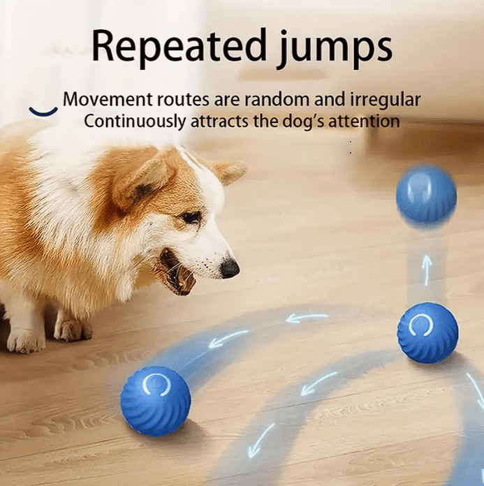 Juguete - Pelota rodante automática1