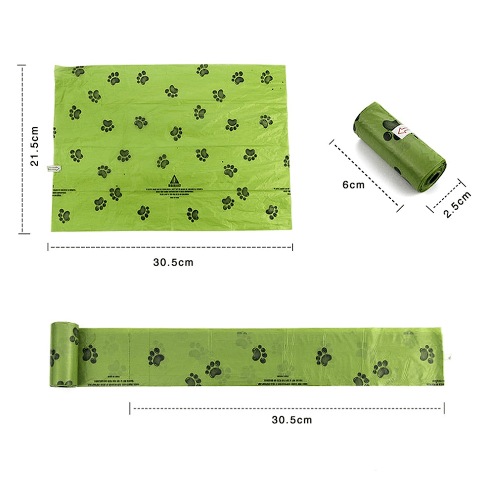 Pet Show Pack de 8 Rollos de Bolsas Biodegradables en Cajita2