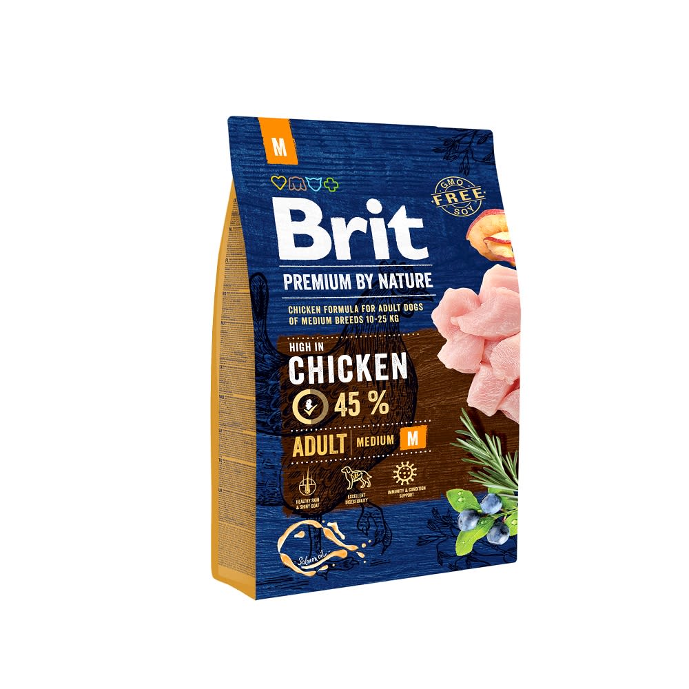 Brit Premium by Nature Adult Medium 3kg1