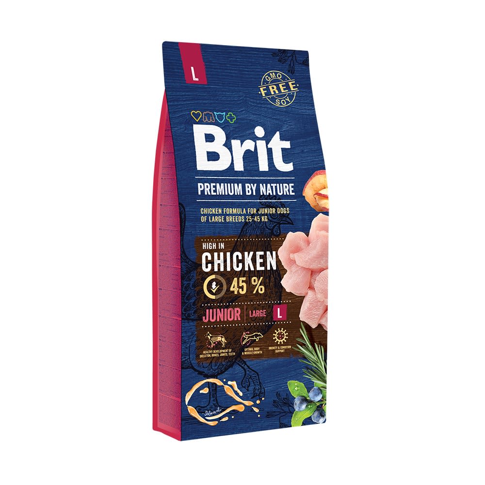 Brit Premium by Nature Junior Large 15kg1