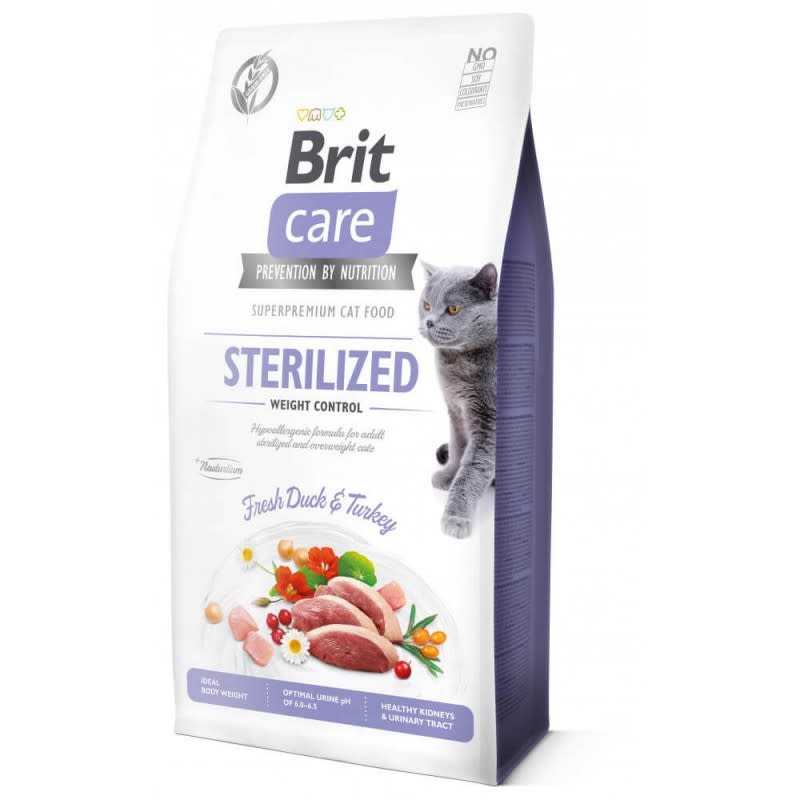 BRIT CARE CAT STERILIZED WEIGHT CONTROL 7kg1