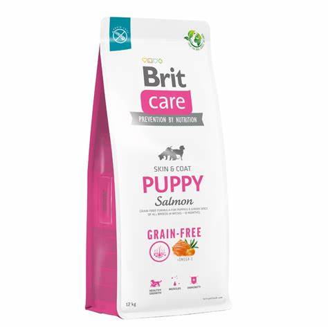 BRIT CARE GRAIN FREE PUPPY SALMÓN 12kg (LIQUIDACIÓN)1