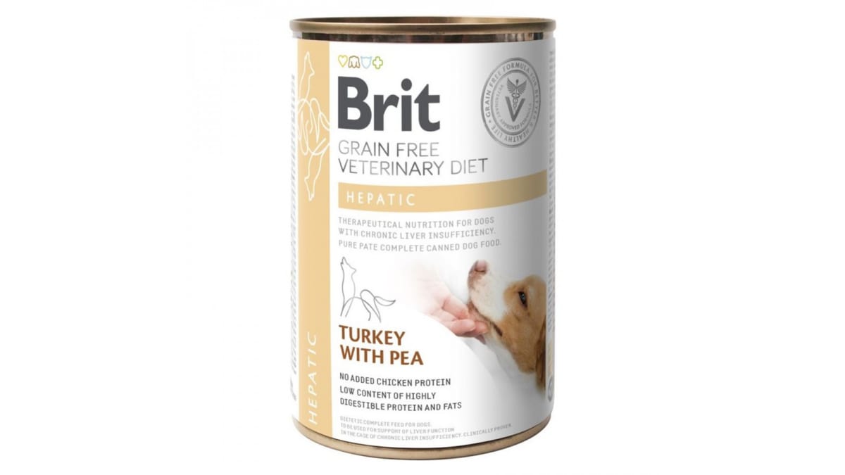 BRIT GF VET DIET DOG HEPATIC 400gr (LATA)1