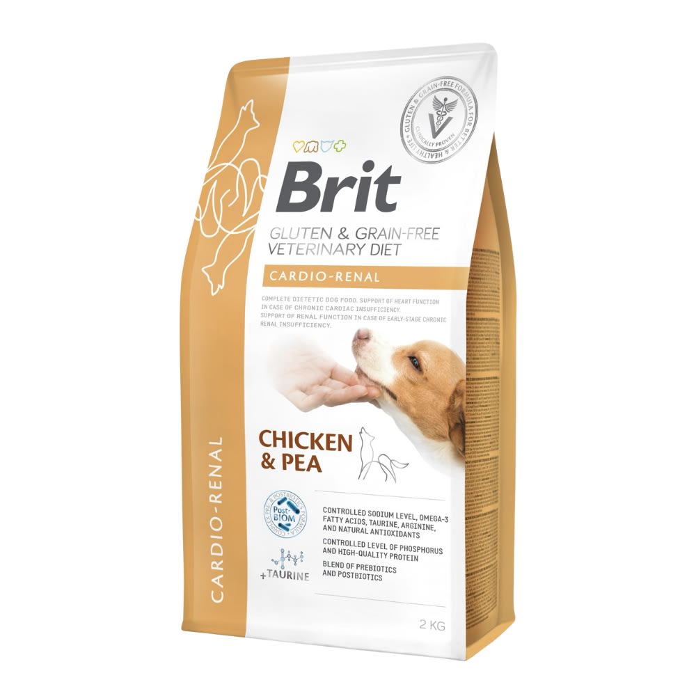 Brit GF Vet Diets Dog Cardio - Renal 2kg1
