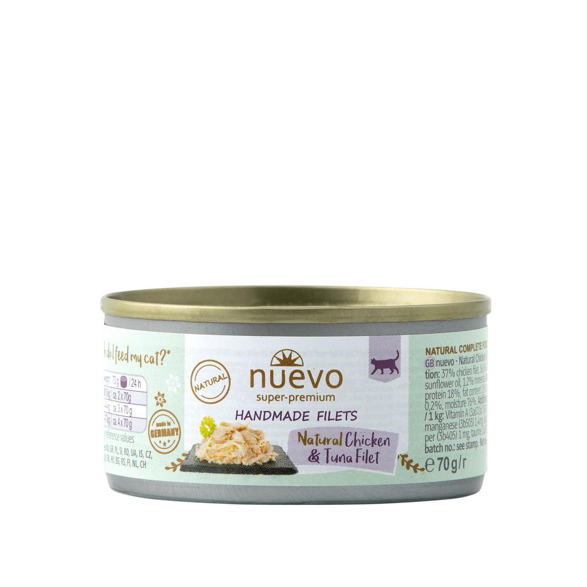 Nuevo SP Gato Handmade Natural Pollo con Atún 70gr2