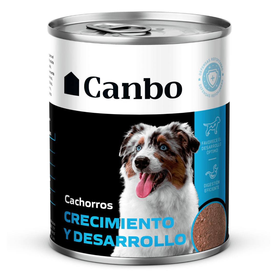 Canbo Paté Cachorro Crecimiento y Desarrollo (Lata 330gr)1