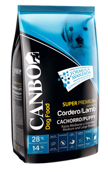 Canbo Cachorro Super Premium Cordero Razas Medianas y Grande 15kg (LIQUIDACIÓN)1