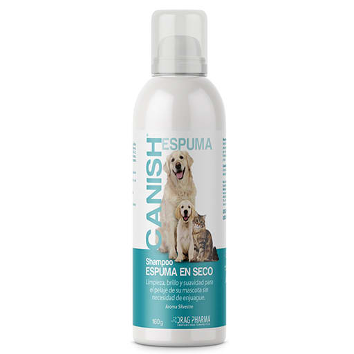 CANISH ESPUMA EN SECO SHAMPOO 160gr1