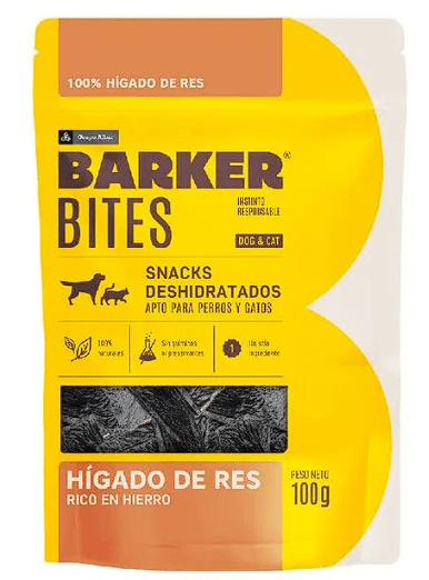 Barker Bites - Hígado de Res 100gr1