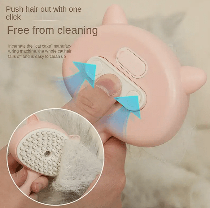 Peine para mascota con vaporizador4