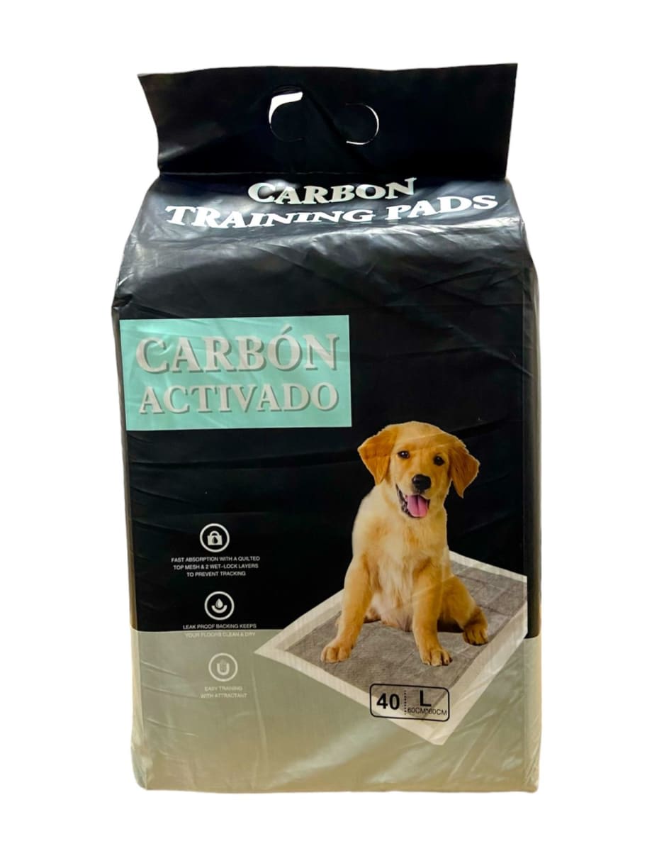 Training Pads Carbón - Pañales de Piso (Talla L)1