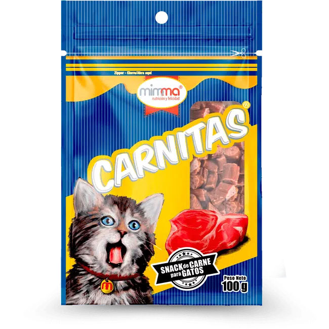 Mimma Snak Gatos - Carnitas 100gr1