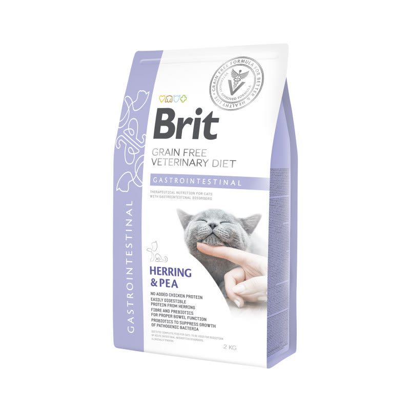 BRIT GF VET DIETS CAT GASTROINTESTINAL 2KG1