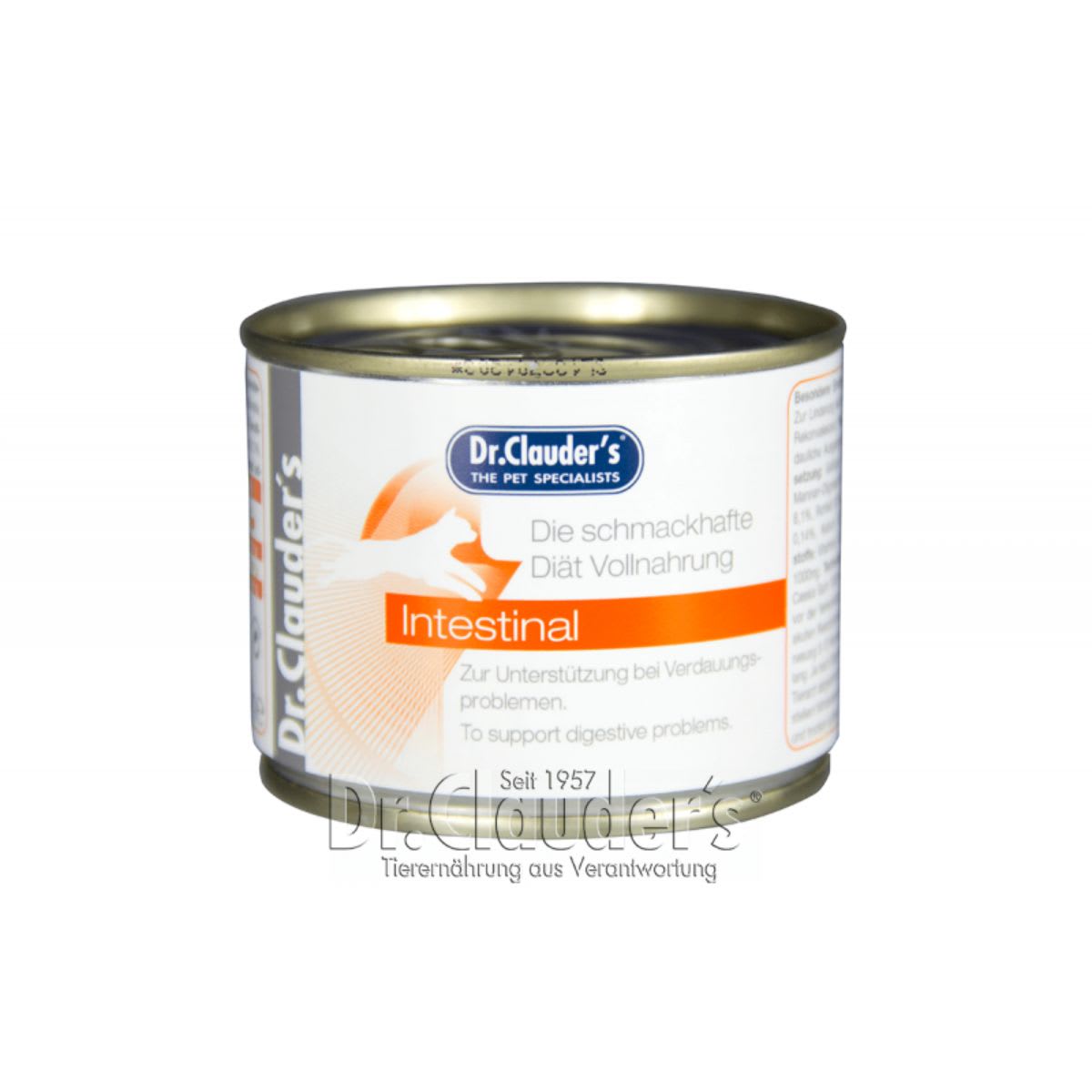 Dr. Clauders Vet CAT Intestinal 200gr (Lata)1
