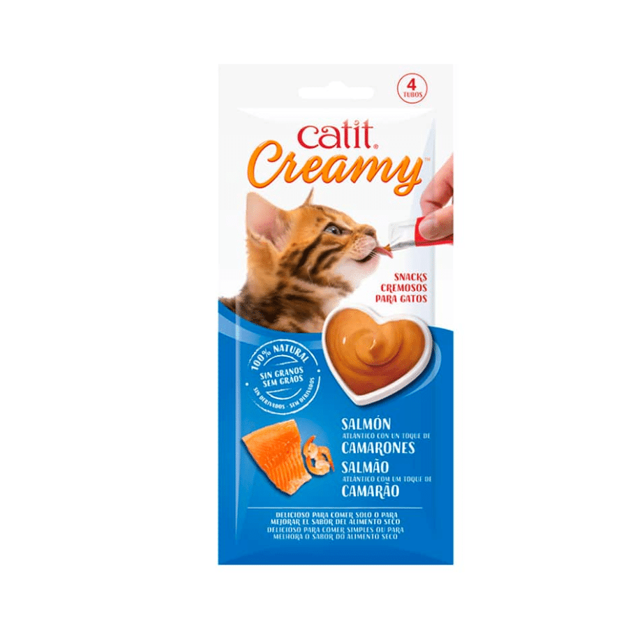 Cat It Creamy Salmón con Camarones 4 x 10gr1