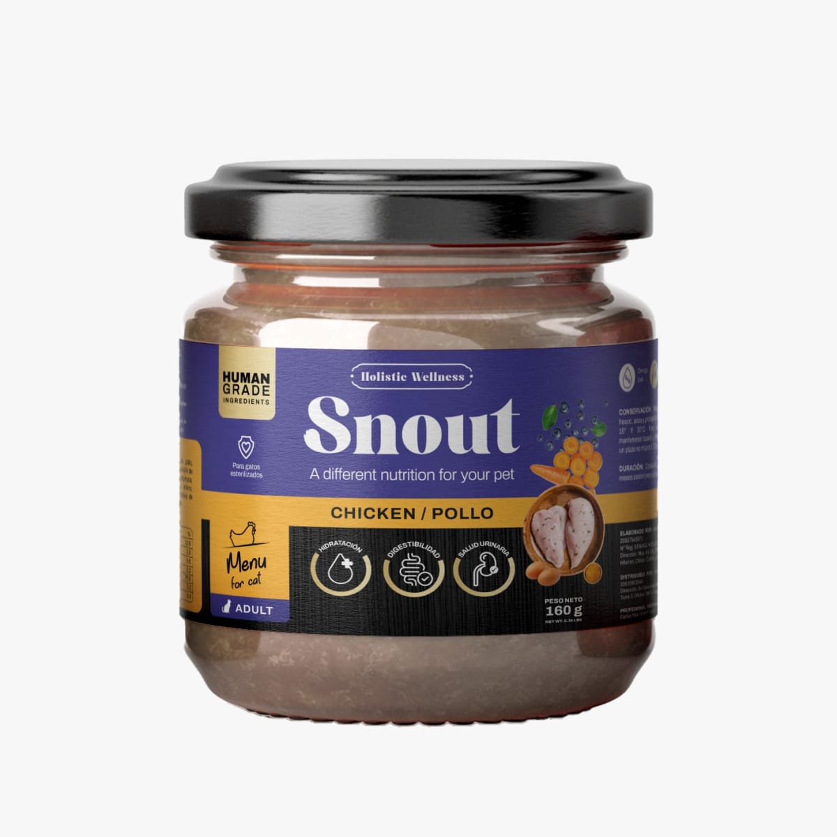 Snout - Menú for Cat Pollo - 160gr1