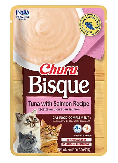 Churu Bisque Tuna with Salmon Recipe - 40gr1
