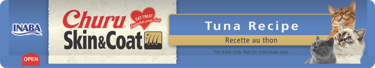 Churu Skin & Coat Tuna Receipt CAT - 4unid x 14gr2