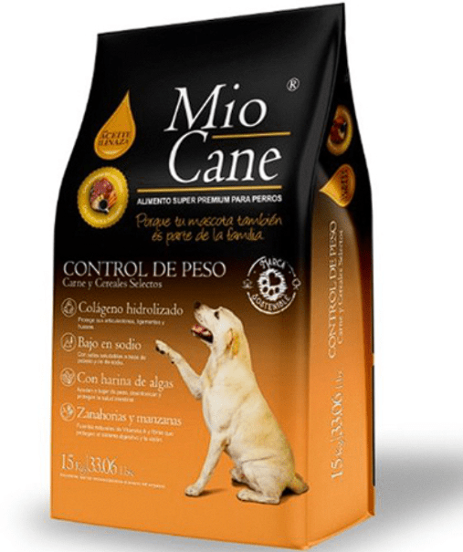 Mio Cane Super Premium Adulto Control de Peso 15kg2