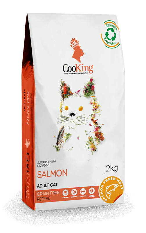 Cooking Cat Food Adult Salmon Grain Free 2kg1