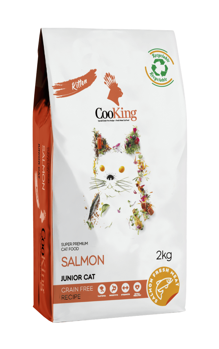 Cooking Cat Food Kitten Salmón Grain Free 2kg1