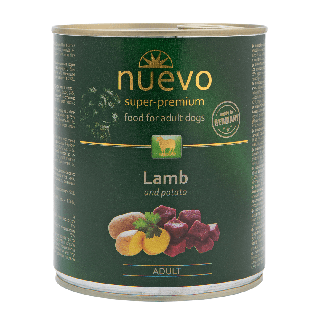 Nuevo SP Perro Adulto - Cordero y Papa 800gr1
