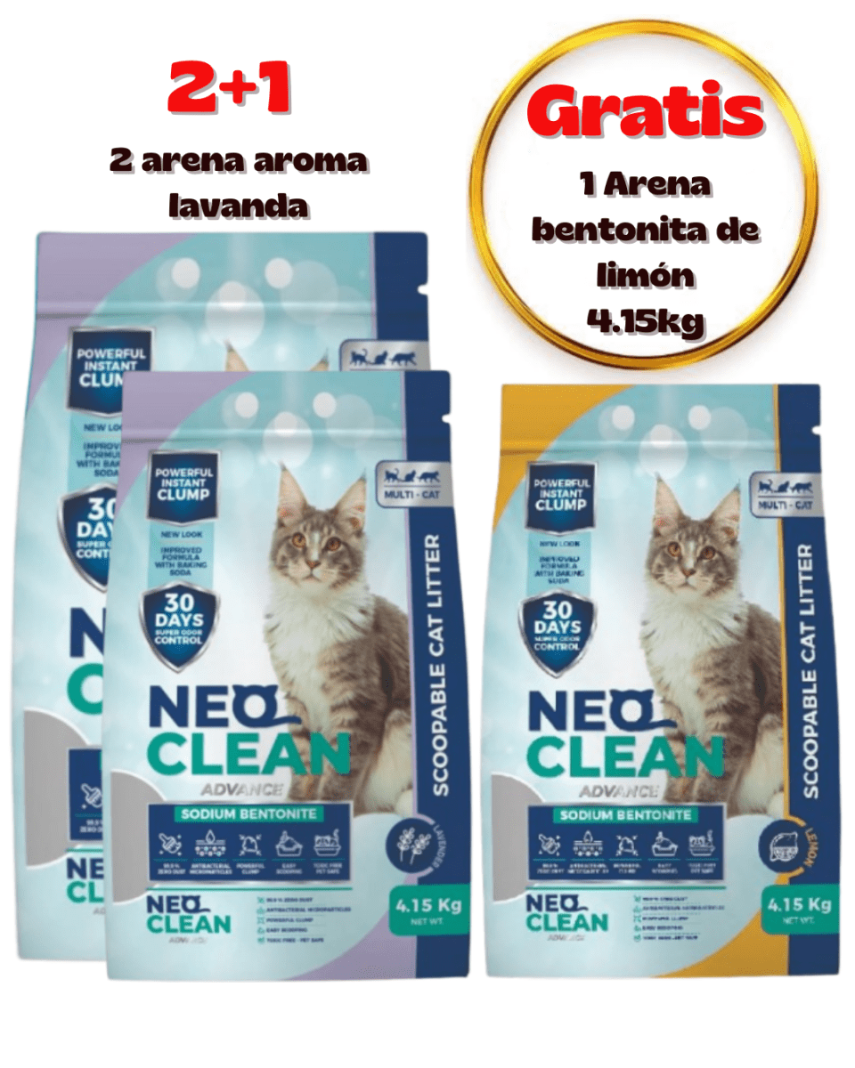 Arena Neo Clean Aroma Lavanda 4.15kg - Promo 2+11