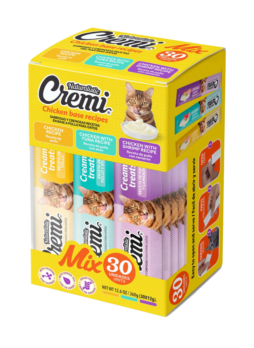 Naturalistic Cremi Box Mix Chicken - 30 unidades1