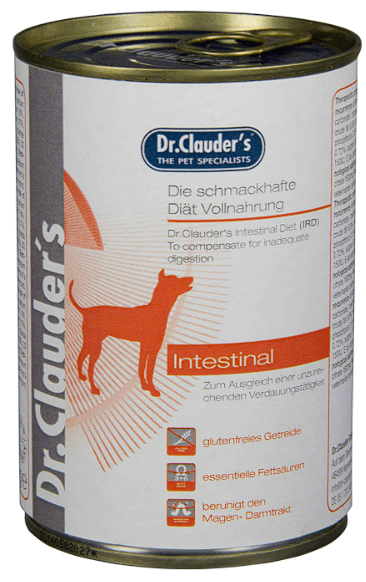 Dr. Clauders Vet Dog Intestinal 400gr (Lata)1