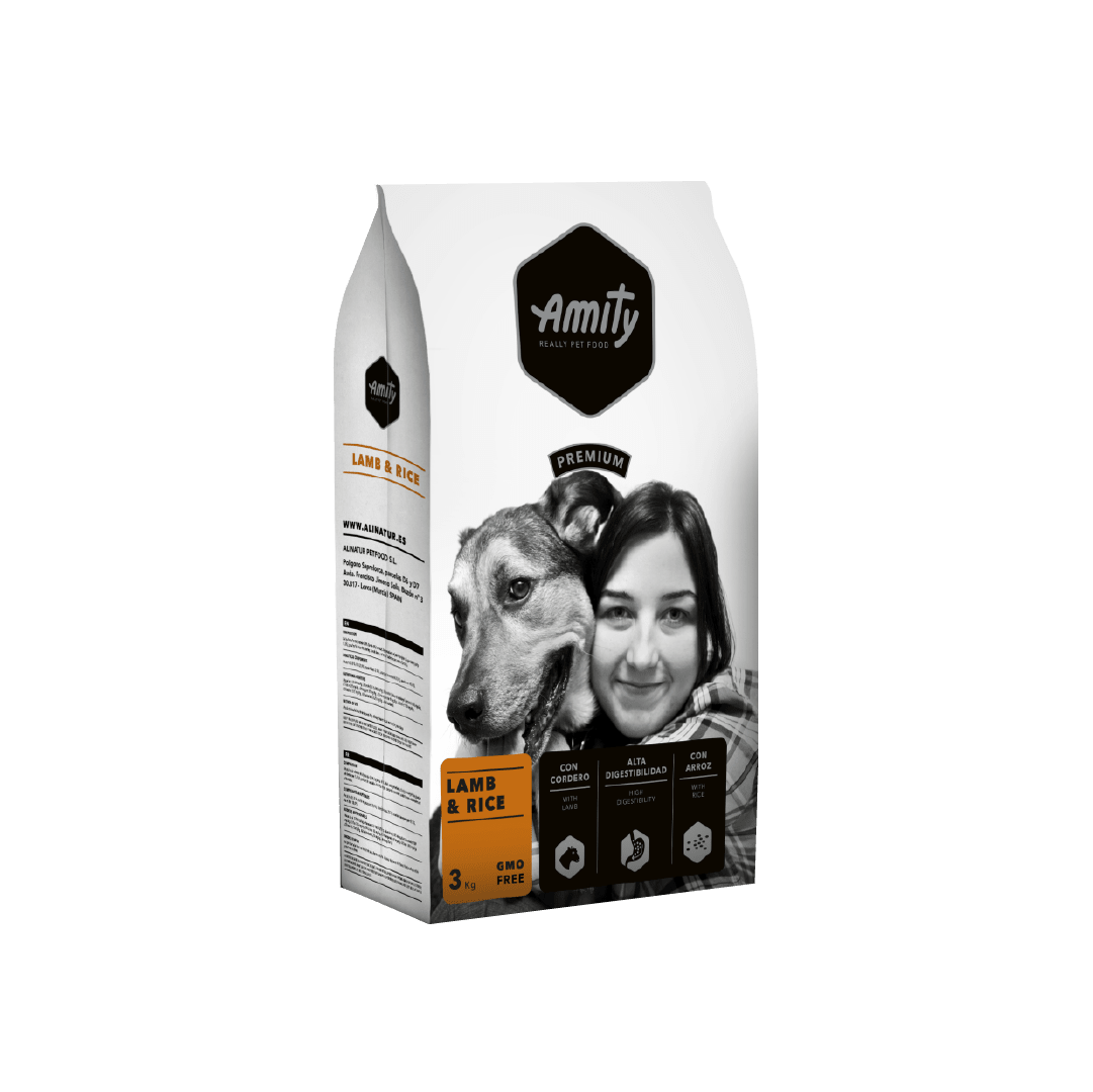 AMITY DOG PREMIUM LAMB & RICE 3kg1