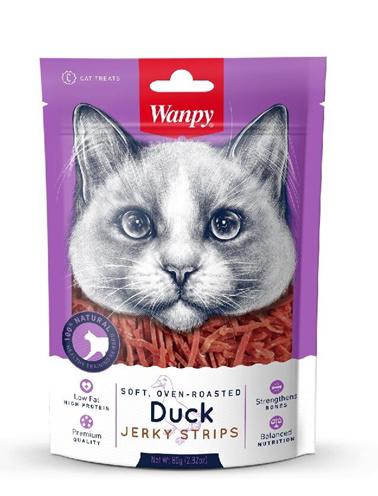 WANPY SNACK PARA GATOS JERKY STRIPS - 80gr1