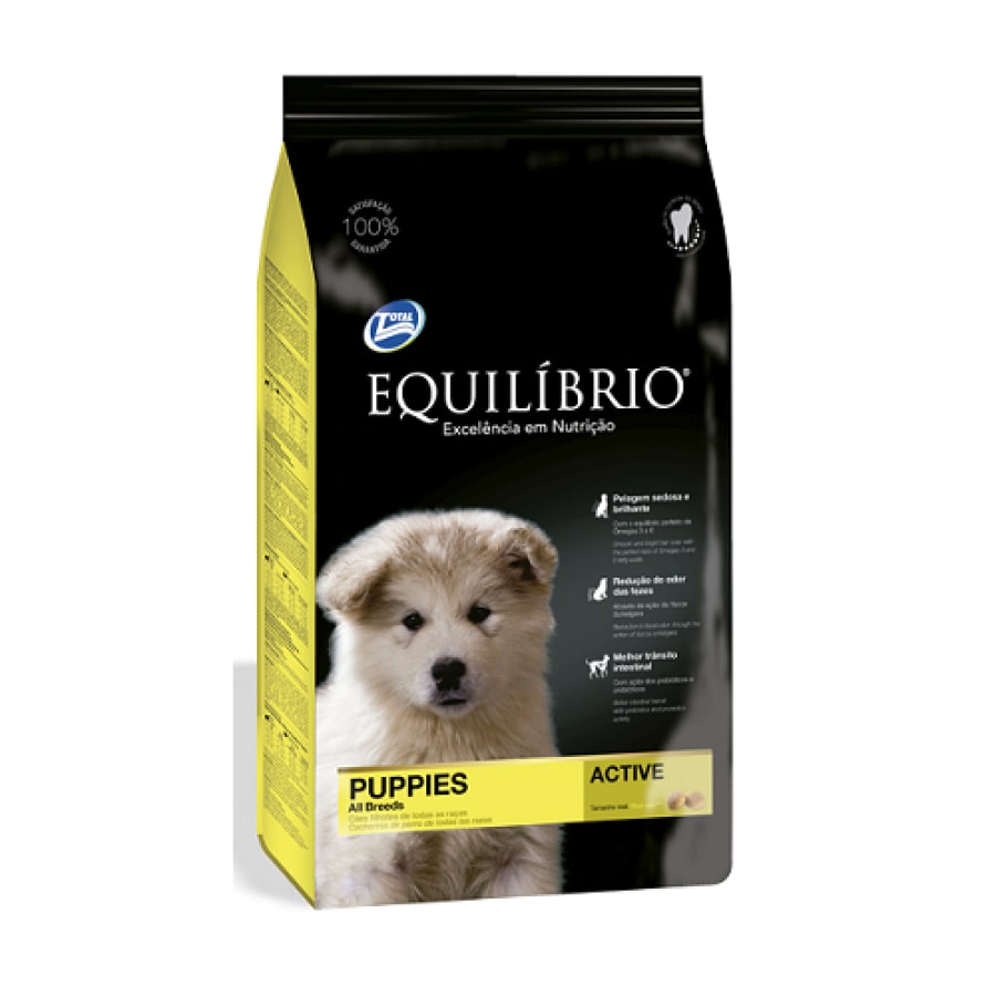 Equilibrio Puppies All Breeds 15kg + 3kg1