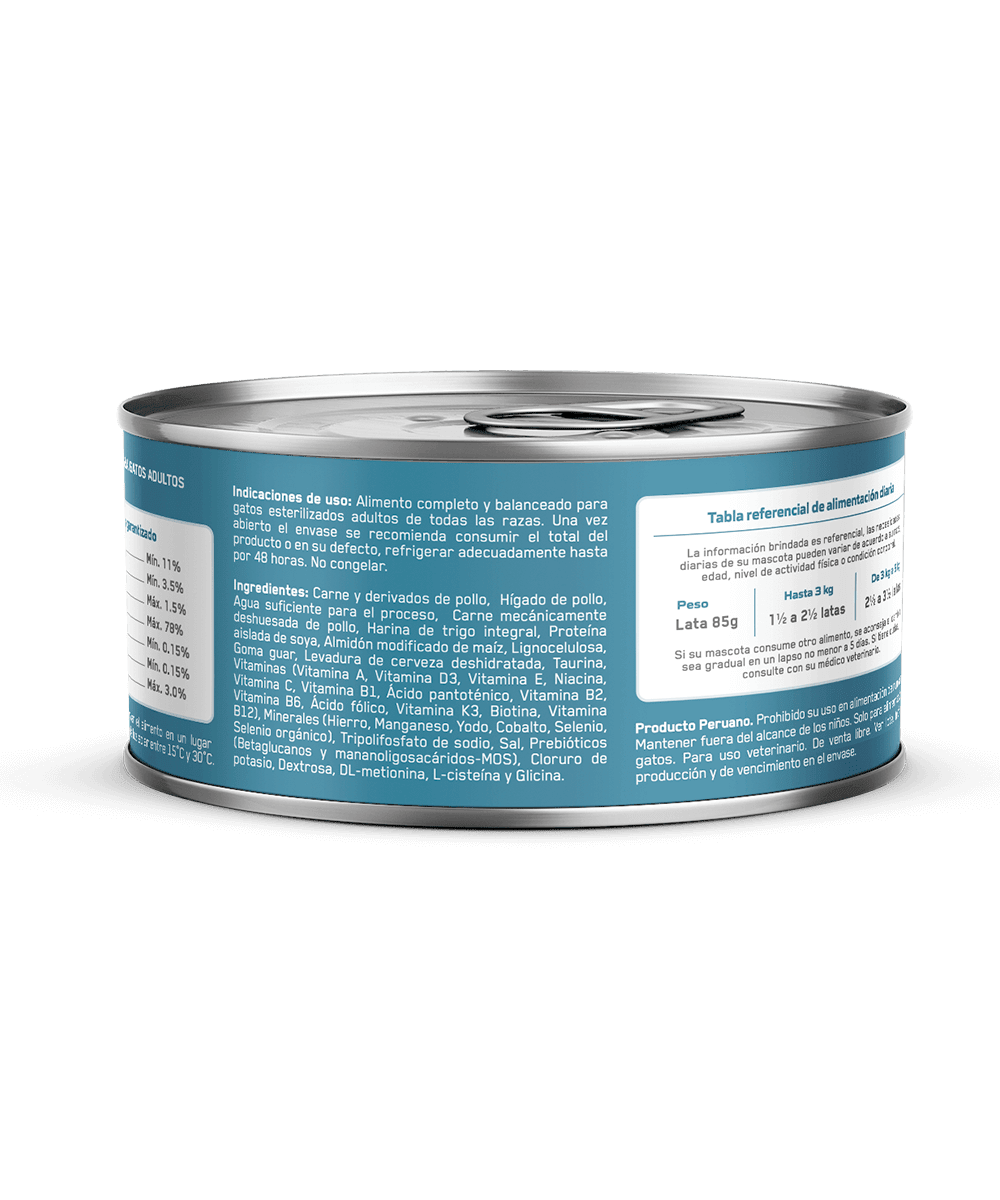 Canbo Cat Pate Esterilizado (Lata) - 85gr2