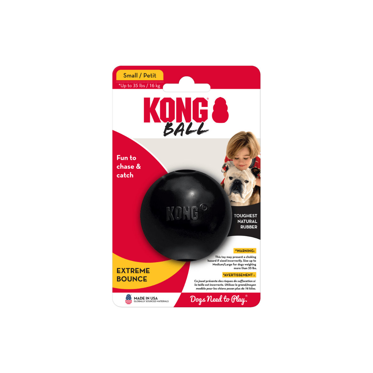 Kong Extreme Ball w/hole Small1